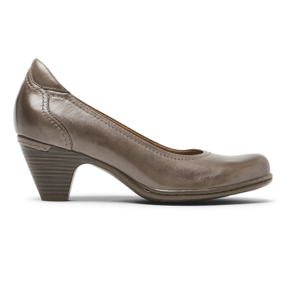 Rockport Heels For Womens Grey - Cobb Hill Adaline - MG7392568